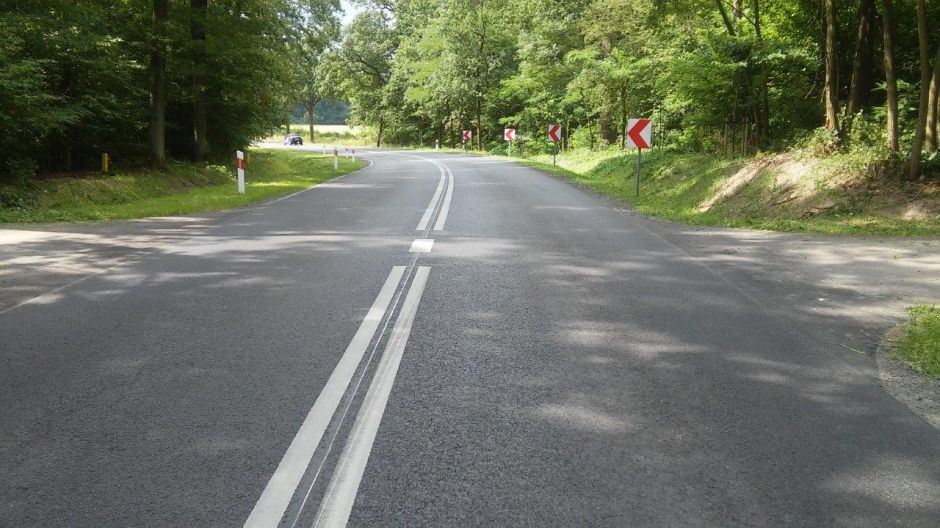 Zdjęcie przebudowa drogi wojewódzkiej nr 296 na odcinku Kożuchów-Żagań w m. Stypułów