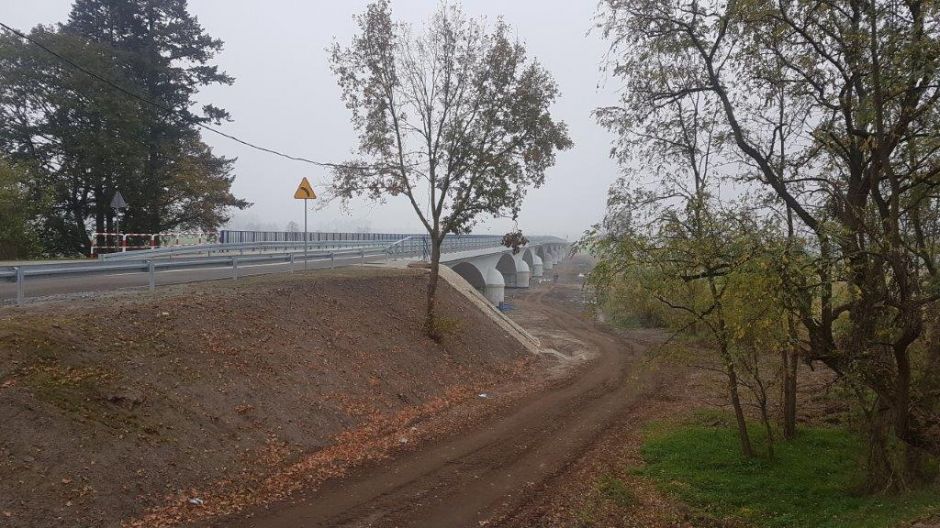 Zdjęcie przebudowa drogi woj. nr 159 w km 11+900 do km 12+305 wraz z mostem nad terenem zalewowym rz. Warty w Skwierzynie (estakada)
