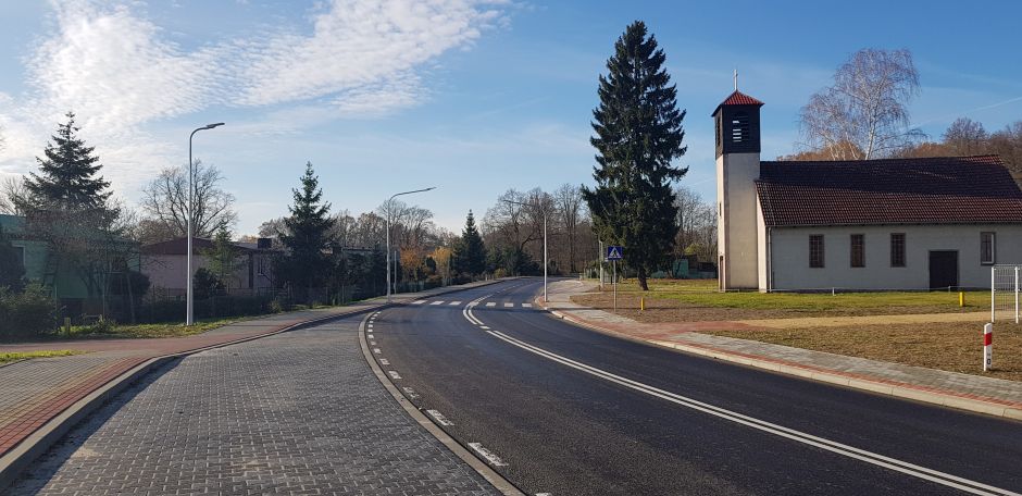 Zdjęcie rozbudowa drogi woj. nr 138 na odc. od drogi krajowej nr 29 do m. Debrznica Etap II