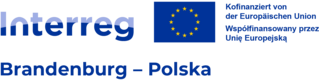 Logotyp Interreg Brandenburgia Polska