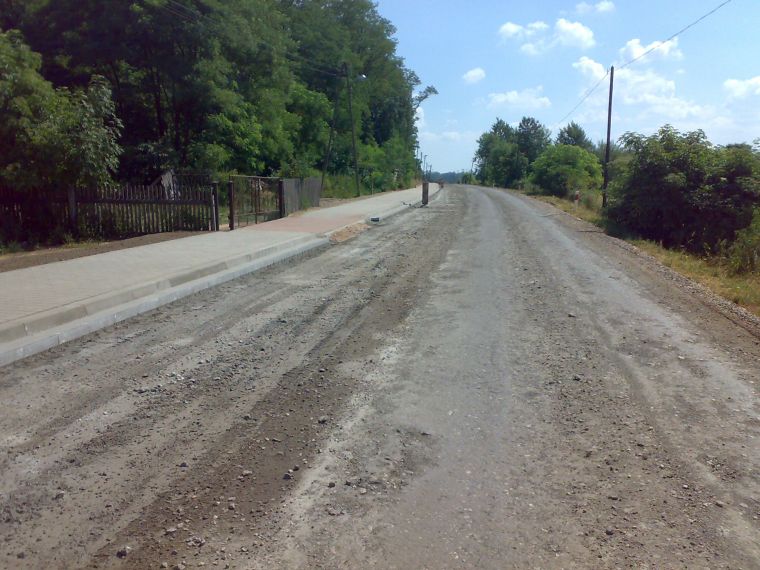 Zdjęcie: Przebudowa i rozbudowa drogi wojewódzkiej nr 156 w m. Klesno