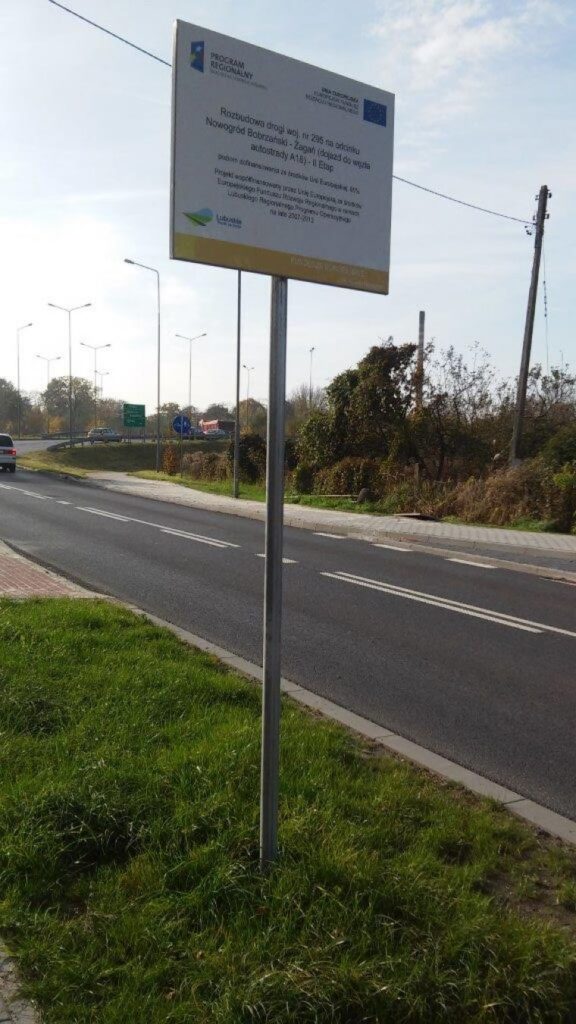 Zdjęcie: Rozbudowa drogi woj. nr 295 na odcinku Nowogród Bobrzański -Żagań (dojazd do węzła autostrady A18) - II Etap