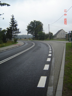 Zdjęcie: Przebudowa drogi wojewódzkiej nr 296 na odcinku Żagań-Czerna