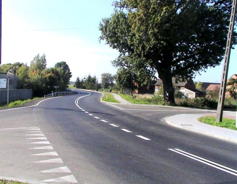 Zdjęcie: Przebudowa i rozbudowa drogi wojewódzkiej nr 297 na odcinku Kożuchów – Szprotawa w m. Borowina i Pasterzowice