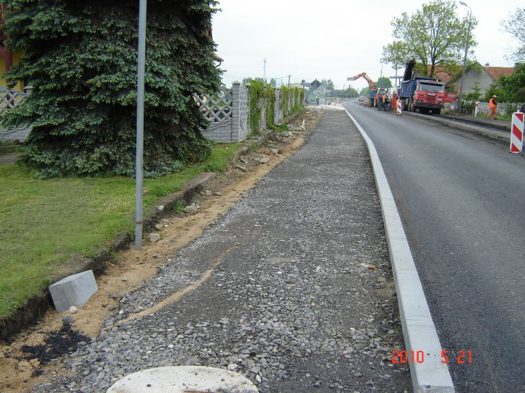 Zdjęcie: Przebudowa i rozbudowa drogi wojewódzkiej nr 297 na odcinku Kożuchów – Szprotawa w m. Borowina i Pasterzowice