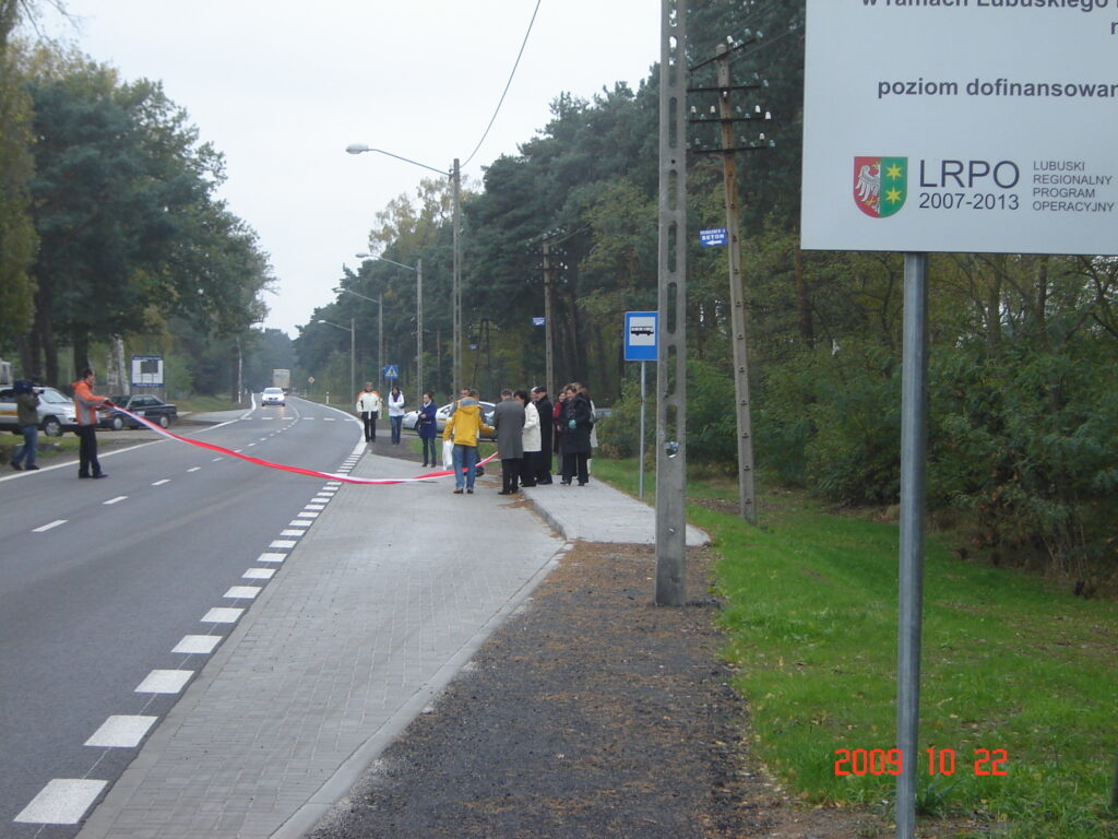 Zdjęcie: Przebudowa drogi wojewódzkiej nr 296 na odcinku Żagań-Czerna