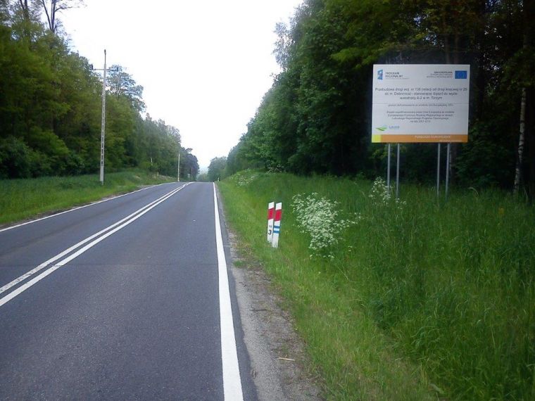 Zdjęcie: Przebudowa drogi woj. nr 138 (relacji od drogi krajowej nr 29 do m. Debrznica) – stanowiącej dojazd do węzła autostrady A-2 w m. Torzym