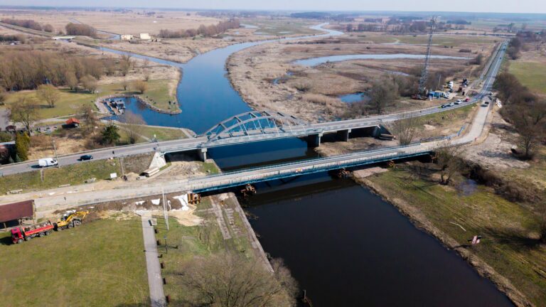 Tymczasowy most w Santoku już otwarty!